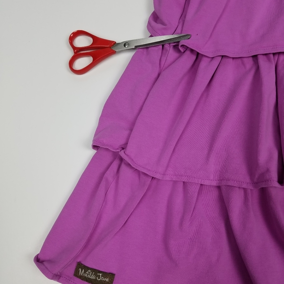 Matilda Jane purple ruffle swinging away dress 10 - Picture 6 of 6